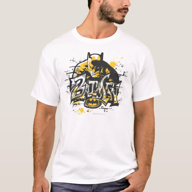 Batman Design 10 Tee Shirt (Framsida)