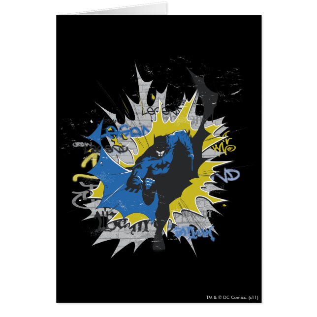 Batman Design 22 Hälsningskort (Framsidan)