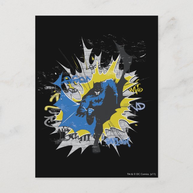 Batman Design 22 Vykort (Framsida)