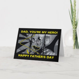 Batman Du Är Min Hjälte Fars Dag Kort