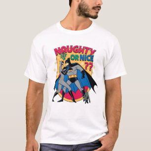 Batman Fångkvinna vid Mistletoe Naughty eller Ni Tröja