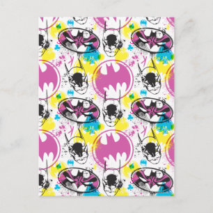 Batman Färg-koden Mönster 3 Vykort