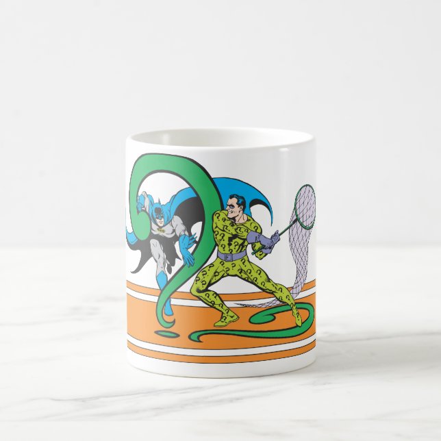 Batman Fights Riddler Kaffemugg (Center)