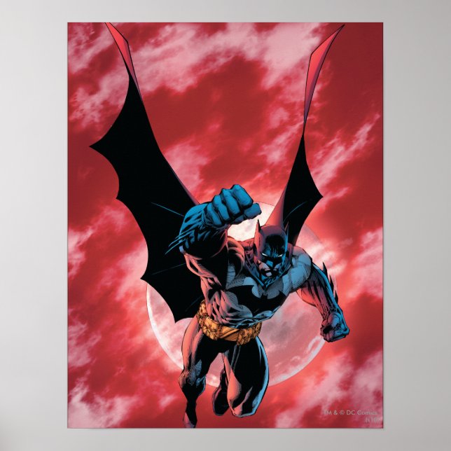 Batman Firey Himlar Poster (Framsidan)