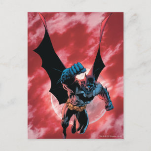 Batman Firey Himlar Vykort