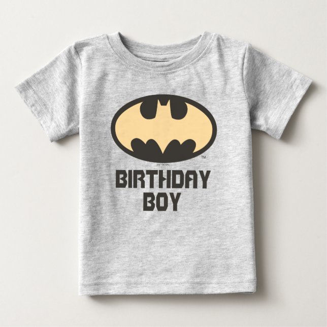 Batman | Födelsedag Baby T-Shirt (Framsida)