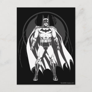 Batman från logotyp vykort