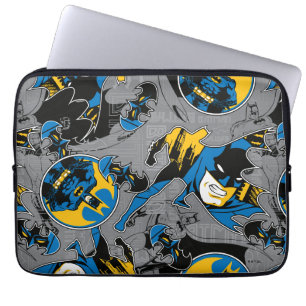 Batman Full Throttle Toss-mönster Laptop Fodral