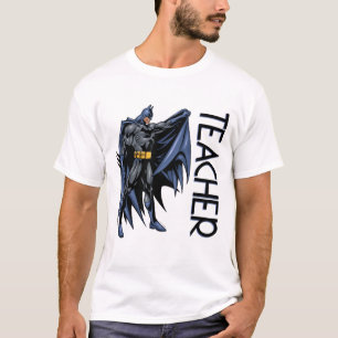 Batman Fullfärgad sido lärare T Shirt