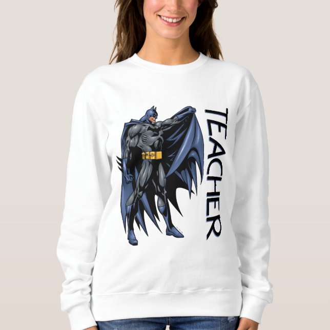 Batman Fullfärgad sido lärare T Shirt (Framsida)