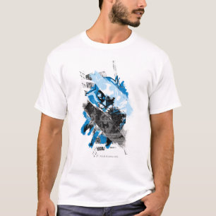 Batman Future Cityscape Montage Tee