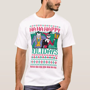Batman   Glad helg Joker & Harley Quinn T-shirt