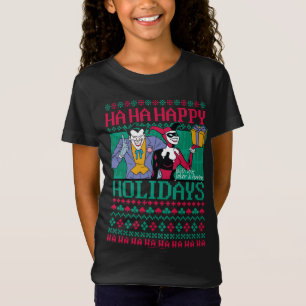 Batman   Glad helg Joker & Harley Quinn T-shirt