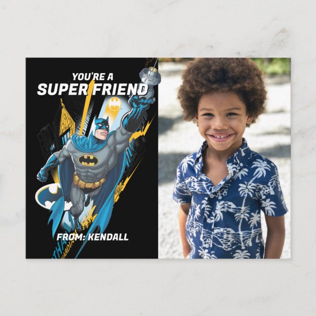 Batman God Alla Hjärtans Dag Vykort (Framsida)