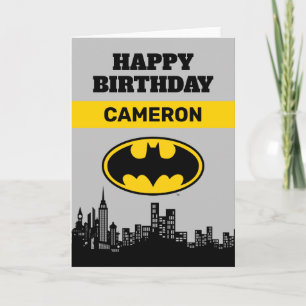 Batman - Gotham City Födelsedag Kort
