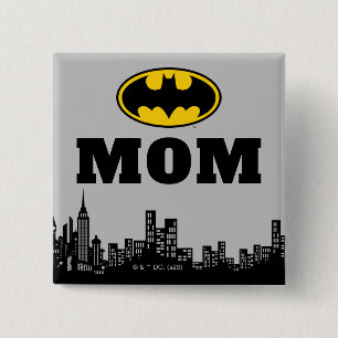 Batman - Gotham City   Födelsedag Mamma Knapp