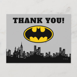 Batman Gotham City Födelsedags Tacksamhetskort Vykort