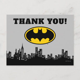 Batman Gotham City Födelsedags Tacksamhetskort Vykort