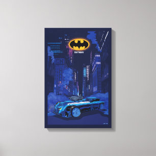 Batman Gotham City Night Patrol Canvastryck