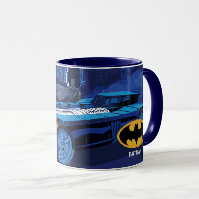 Batman Gotham City Night Patrol Mugg (Framsida höger)