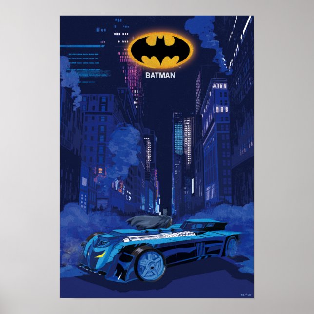 Batman Gotham City Night Patrol Poster (Framsidan)