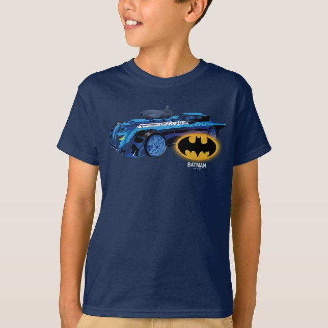 Batman Gotham City Night Patrol T Shirt (Framsida)