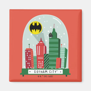 Batman Gotham City™ Snö Globe Graphic Magnet