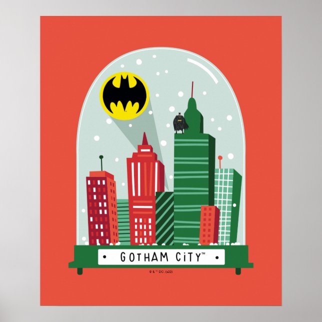 Batman Gotham City™ Snö Globe Graphic Poster (Framsidan)