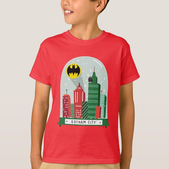 Batman Gotham City™ Snö Globe Graphic T Shirt (Framsida)