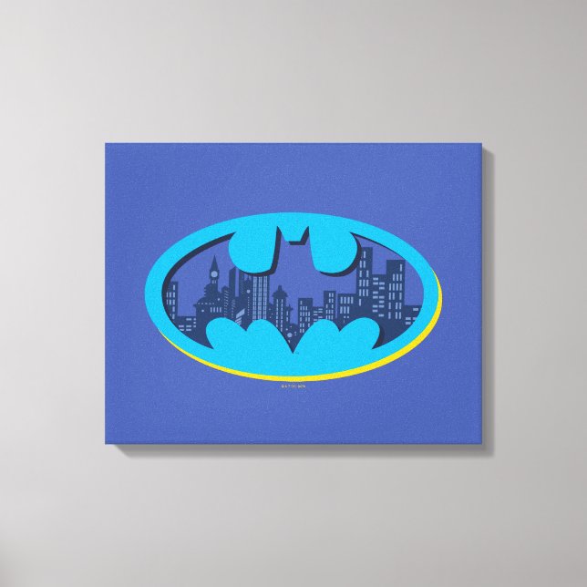 Batman | Gotham City Symbol Canvastryck (Framsida)