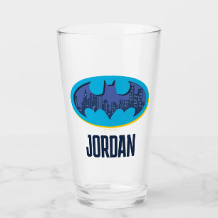 Batman Gotham City Symbol Glaskopp