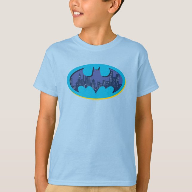 Batman | Gotham City Symbol T Shirt (Framsida)