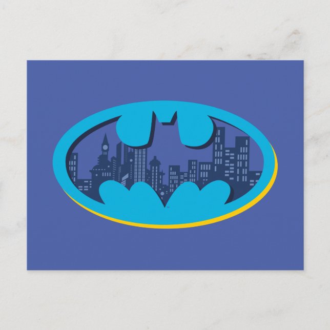 Batman | Gotham City Symbol Vykort (Framsida)