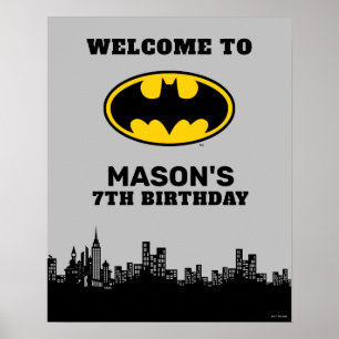 Batman - Gotham City Toppen Hero Birthday-tecken Poster