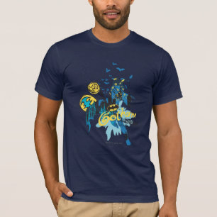 Batman Gotham Guardian Notebook Sketch T Shirt