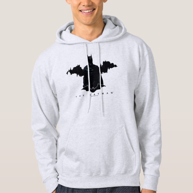 Batman Gotham Silhouette Hoodie (Framsida)
