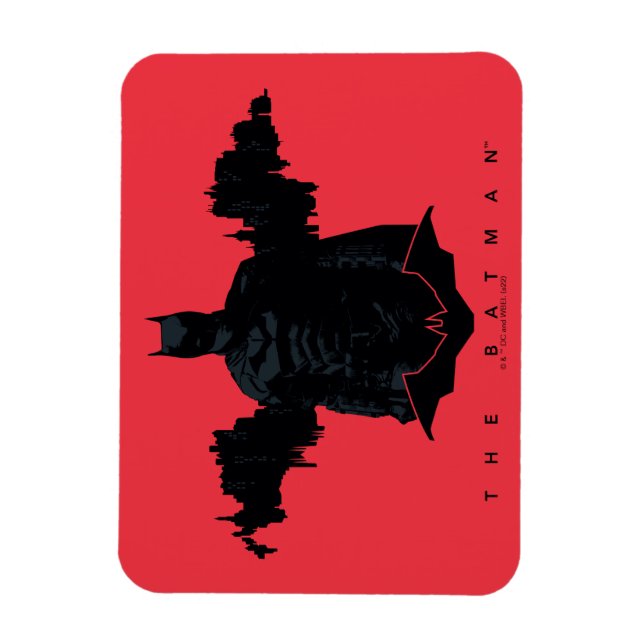 Batman Gotham Silhouette Magnet (Vertikal)