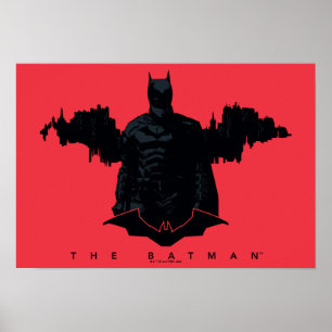 Batman Gotham Silhouette Poster