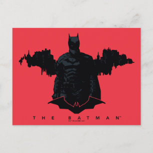 Batman Gotham Silhouette Vykort