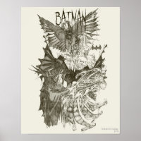 Batman Graphic Novel Pencil Sketch