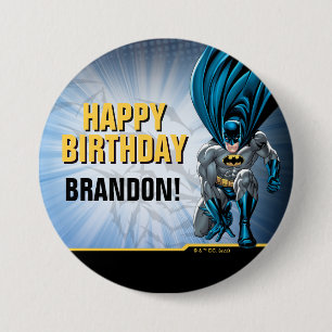 Batman   GRATTIS PÅ FÖDELSEDAGEN Knapp