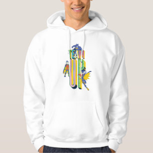 Batman   Gruppera upp Hoodie