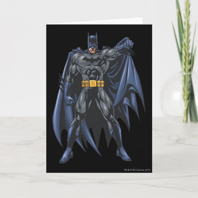 Batman håller sig kvar kort (Framsida)