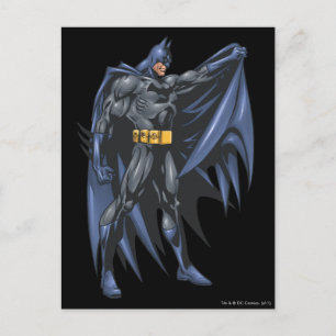 Batman håller sig liggande - sida vykort
