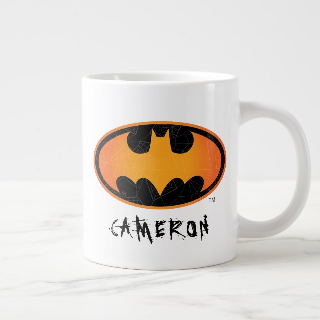 Batman | Halloween-Webbens Logotyp Jumbo Mugg (Höger)