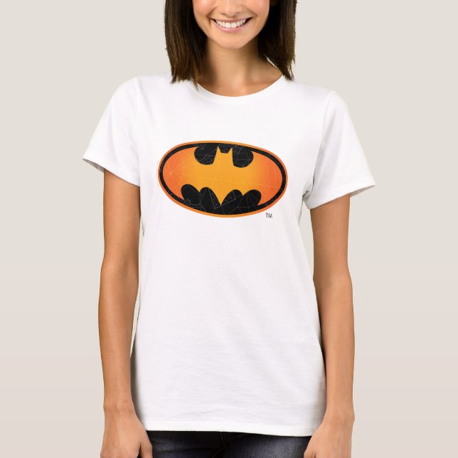 Batman | Halloween-Webbens Logotyp T Shirt (Framsida)