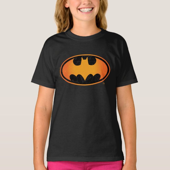 Batman | Halloween-Webbens Logotyp T Shirt (Framsida)