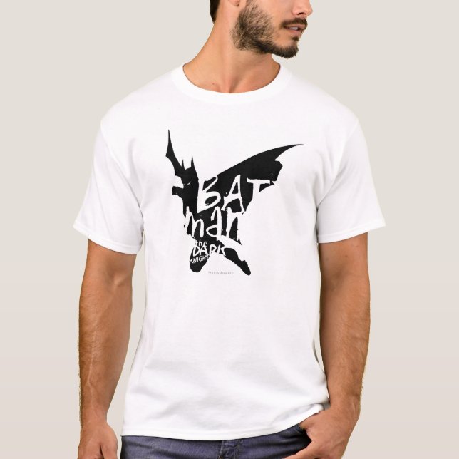 Batman Handskriftlig T Shirt (Framsida)