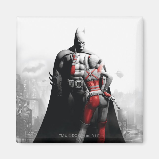 Batman & Harley Magnet (Framsidan)