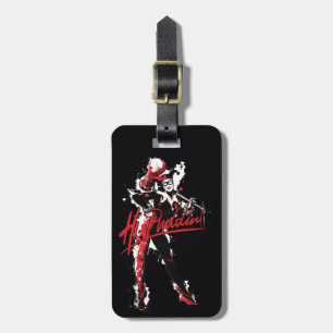 Batman Harley Quinn "Hi Puddin" Bläck Art Bagagebricka